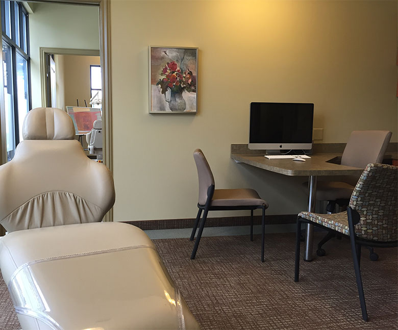 Hunter Orthodontics Office Consultation Room