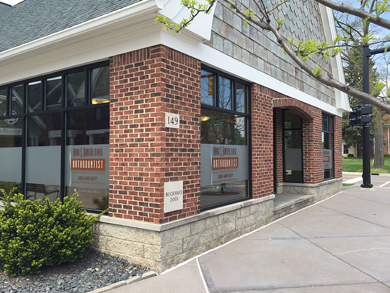 Hunter Orthodontics Office Exterior